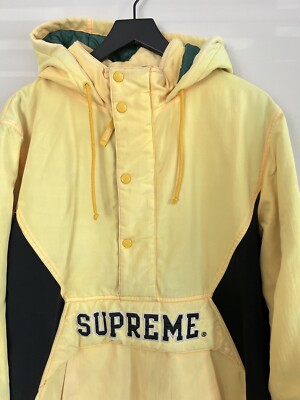 PUBLIC ENEMY SUPREME STARTER JACKET PULLOVER FW2006 YELLOW XL