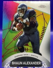 2023 Topps Composite Shaun Alexander Seattle Seahawks CHROME ALL ETCH INSERT 