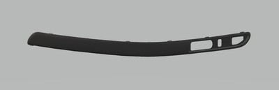 Saab front bumper molding 9-3