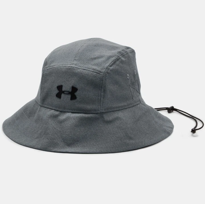 Under Armour Men's UA Iso-Chill ArmourVent Bucket Hat, Black, 1361527 001