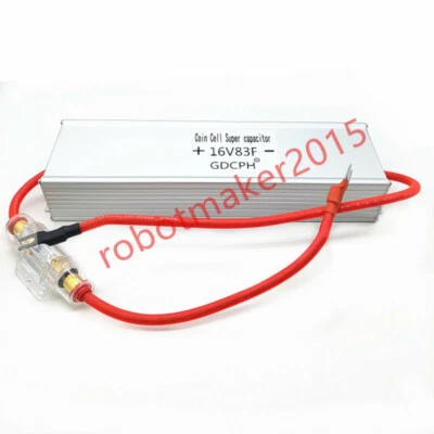 GDCPH 2.7V 500F 16V 83F Super Farad Capacitor Module Kit with Box Brand New For Car