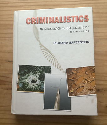 Saferstein Criminalistics Ninth Edition Saferstein Hardcover | eBay
