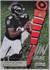 2021 Panini Contenders Football #CM-LJA Lamar Jackson Chain Movers Baltimore