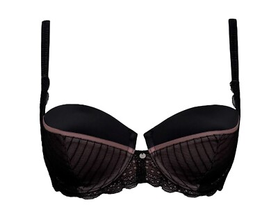 Triumph Underwired Padded Bra Elena WHP 70B Black NEW
