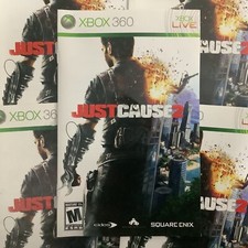 Just Cause 2 Microsoft Xbox 360 Instruction Manual Only