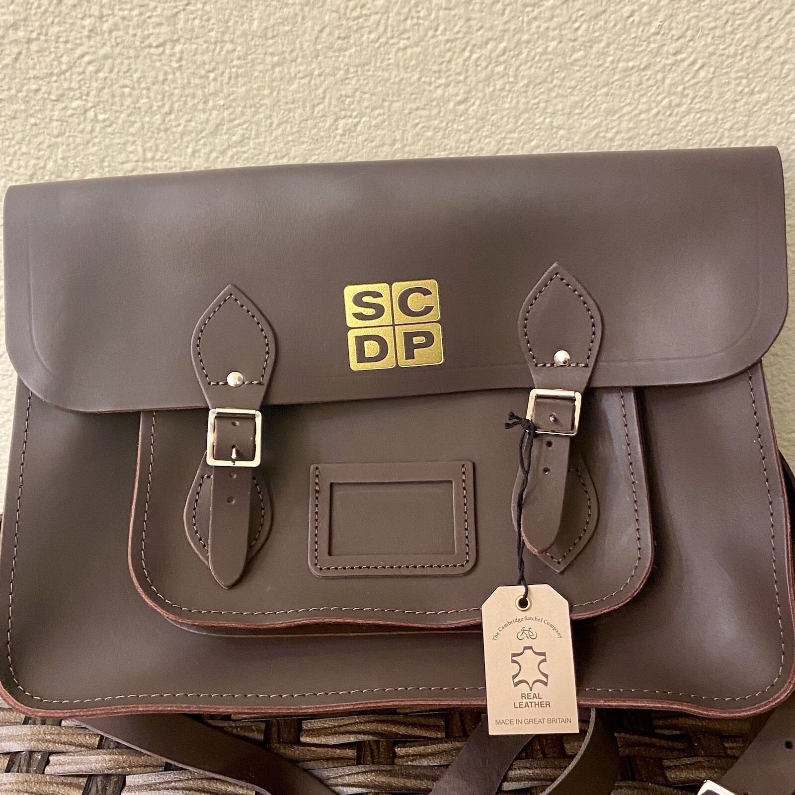 The Cambridge Satchel Company MAD MEN SCDP Bag Batchel Brown Leather Crossbody image 7