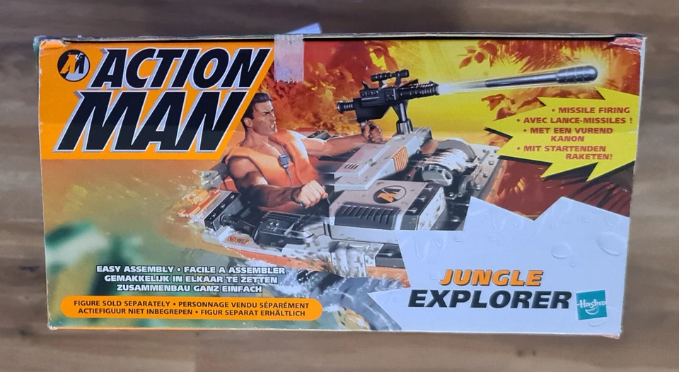 Vintage 2000 Hasbro ACTION MAN - JUNGLE EXPLORER NOS european edition - Image 3 of 4