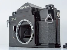 [Apps Near Mint] Canon F-1 F1 Late 35mm SLR Film Camera Body Black from Japan