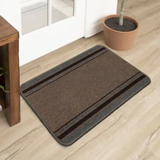 Stain and Fade Resistant Indoor Living Room Scatter Rug Non Slip Backing 17"X30"