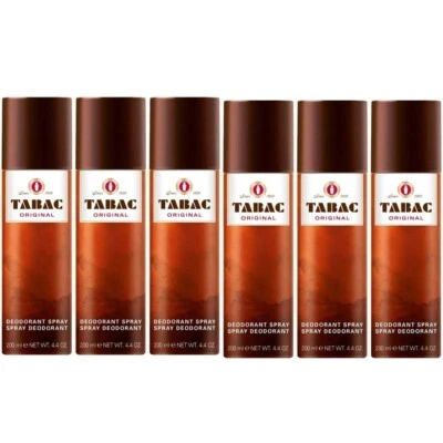 Tabac Original Anti Perspirant Spray 200 ml x 6