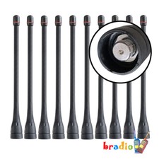 10x UHF Antenna For IC-F4 F43 F24 F25 F4000 F4001 F4002 F4003 F4010 F4011 Radio