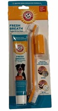 Arm Hammer for Dogs Fresh Breath Kit for Dogs Contains Toothpaste, Toothbrus