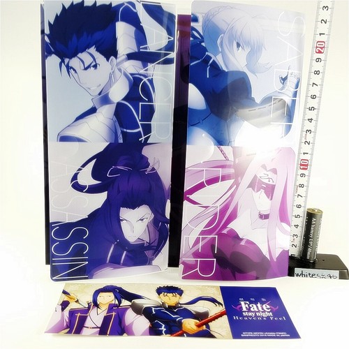 Fate Stay Night Ticket Holder Set Lancer Assasin Saber Rider Ichiban Kuji - Picture 2 of 4