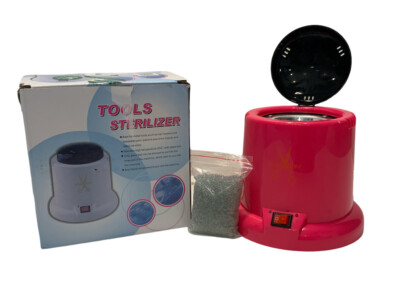Nail Sterilizer Disinfect High Temperature Tools Sterilizer Cleaner NEW OPEN BOX