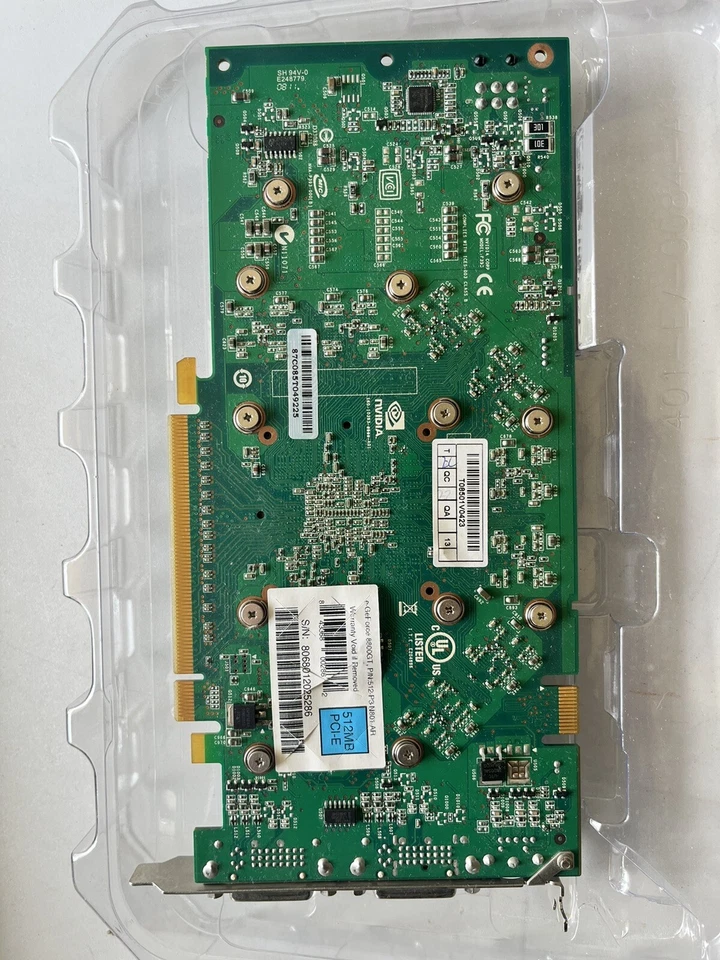 EVGA NVIDIA GeForce 8800 GT (512P3N801AR) 512MB GDDR3 SDRAM PCI Express x16... - Image 4 of 4