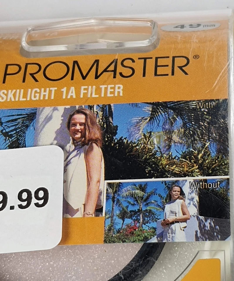 Promaster 49mm Skylight 1A Glass Lens Filter Japan 49 mm E49 E-49 Sky1A Sky-1A - Image 2 of 4