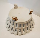Rare Vintage Riticulated Porcelain Lattice Bowl Gold Gilt Old Paris Style # 6704 — photo 8