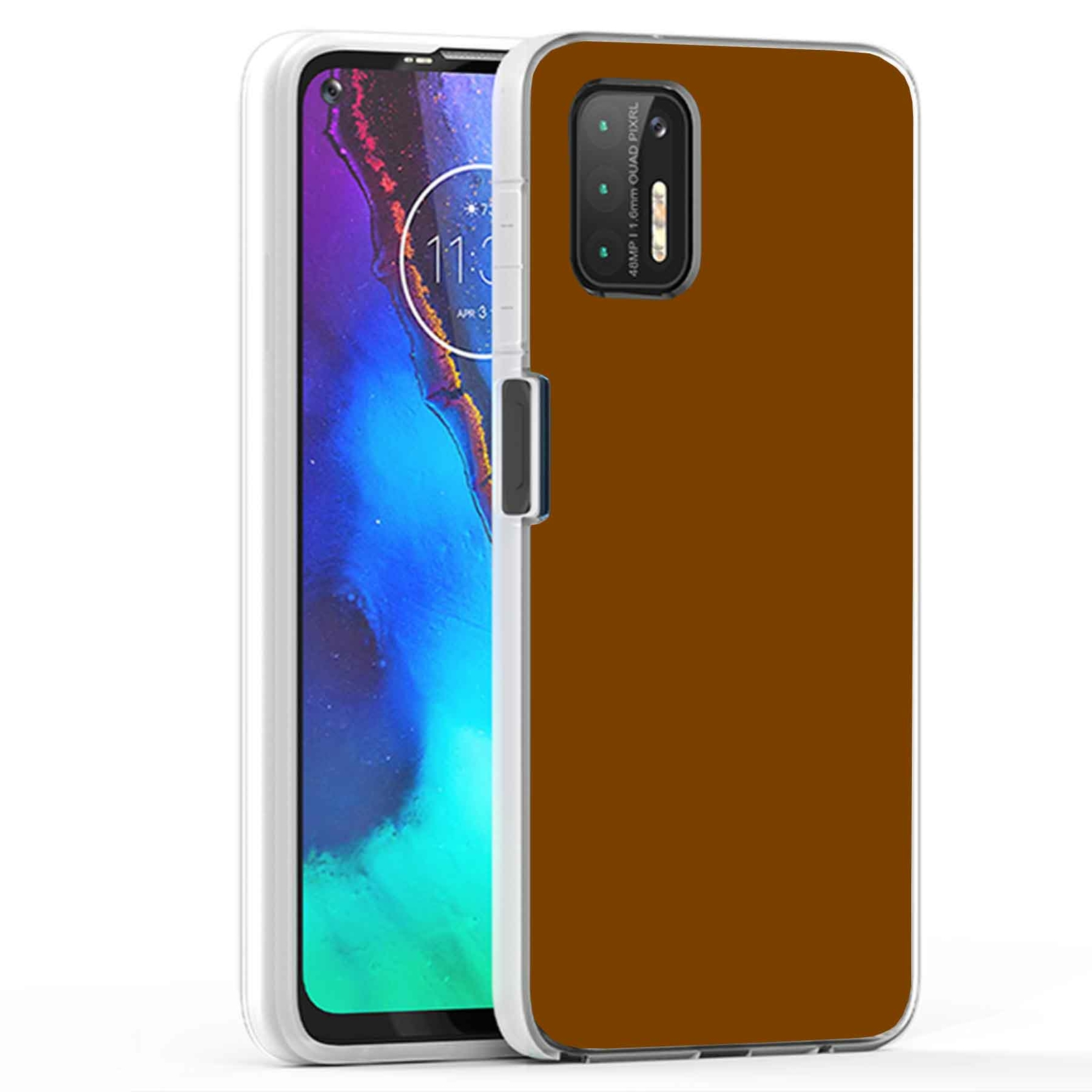 Motorola Moto G Stylus 2021 Chocolate Brown Phone Case Cover USA-image