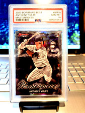 2023 Bowman's Best Anthony Volpe Rookie Masterpieces #BM10 Gem Mt. 10 
