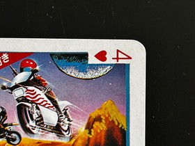Mach Rider NES Game Parody Playing Card Computer Cassette Japanese Retro H4