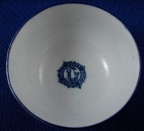 Antique 18thC Worcester Porcelain Blue & White Tea Cup Teabowl Porzellan Tasse - Picture 5 of 6