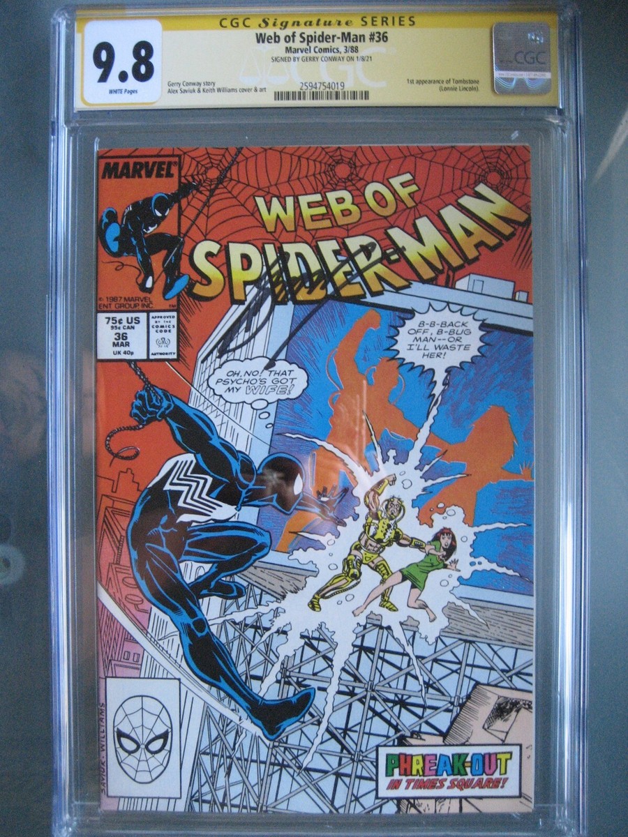 アメコミリーフ Web of Spider-Man #1 CGC 9.8 アメコミリーフ Web of Spider-Man #1 CGC 9.8 Web of Spider