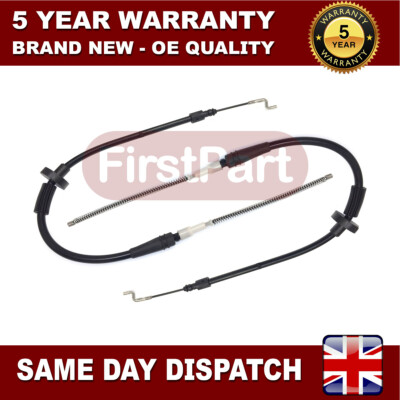 FirstPart 2x Rear Left or Right Hand Brake Cable Fits Volkswagen Transporter T4