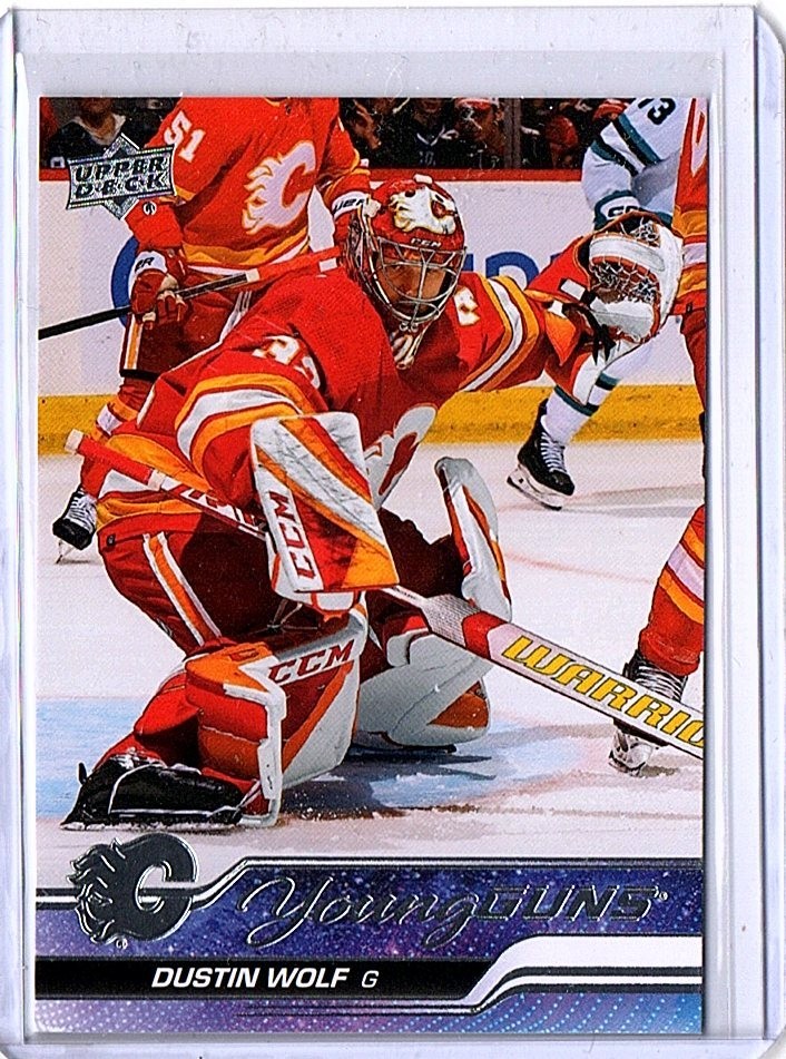 2023 UPPER DECK #210 DUSTIN WOLF YOUNG GUNS RC ROOKIE