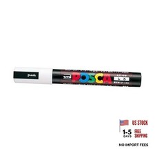 Uni Posca White PC5M.1 1 Count Pack of 1 white Medium Marker