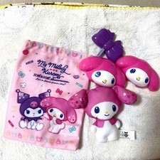 McDonald's My Melody Kuromi Happy Meal My Melody  Kuromi Ribbon Charm Pouch My