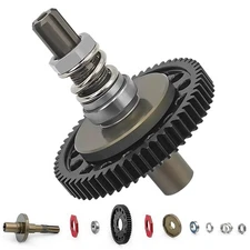 57T Spur Gear Slipper Clutch Set Aluminum Alloy Metal Steel Slipper Set for 1...