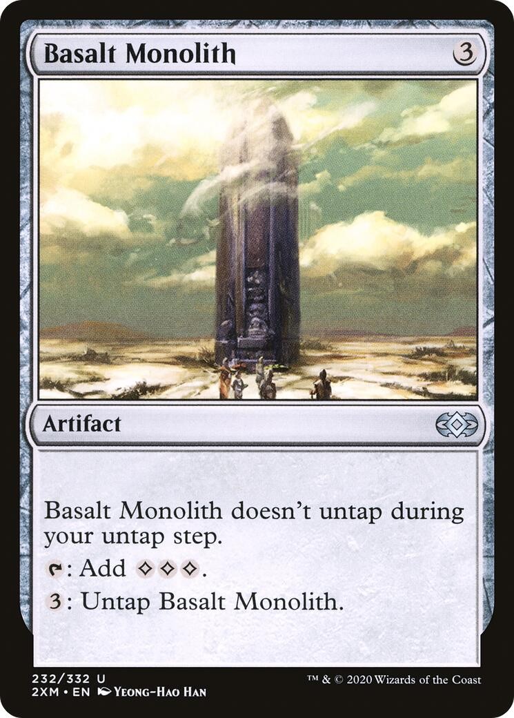 Basalt Monolith [2XM - 232]MagicNMUncommonMagic
