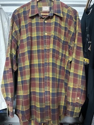 Vintage Thomas Burberry 90 s Y2K Style Big Logo Button Casual Shirt Rare Men XXL