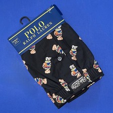 NWT Polo Ralph Lauren Cotton Classic Fit Button Front Boxer - Assorted Prints