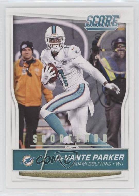 2016 Score Scorecard Devante Parker #175 2d7