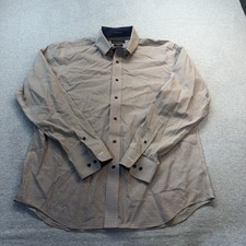 Paul Fredrick Men's Tailored Fit Non-Iron Check Dress Shirt 16 / 35