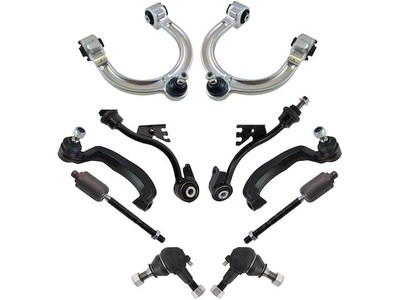 Front Control Arm Ball Joint Tie Rod and Sway Bar Link Kit For E320 KM476GD