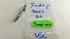 Snap-on tools 1/4" drive 2in. Knurled Socket Extension TMXK2 Nice!