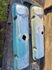 Gto Lemans Firebird Trans Am Catalina Bonneville Original Chrome Valve Covers