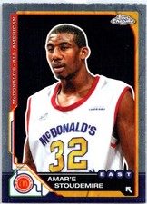 2025 Topps Chrome McDonald's All American #82 Amar’e Stoudemire