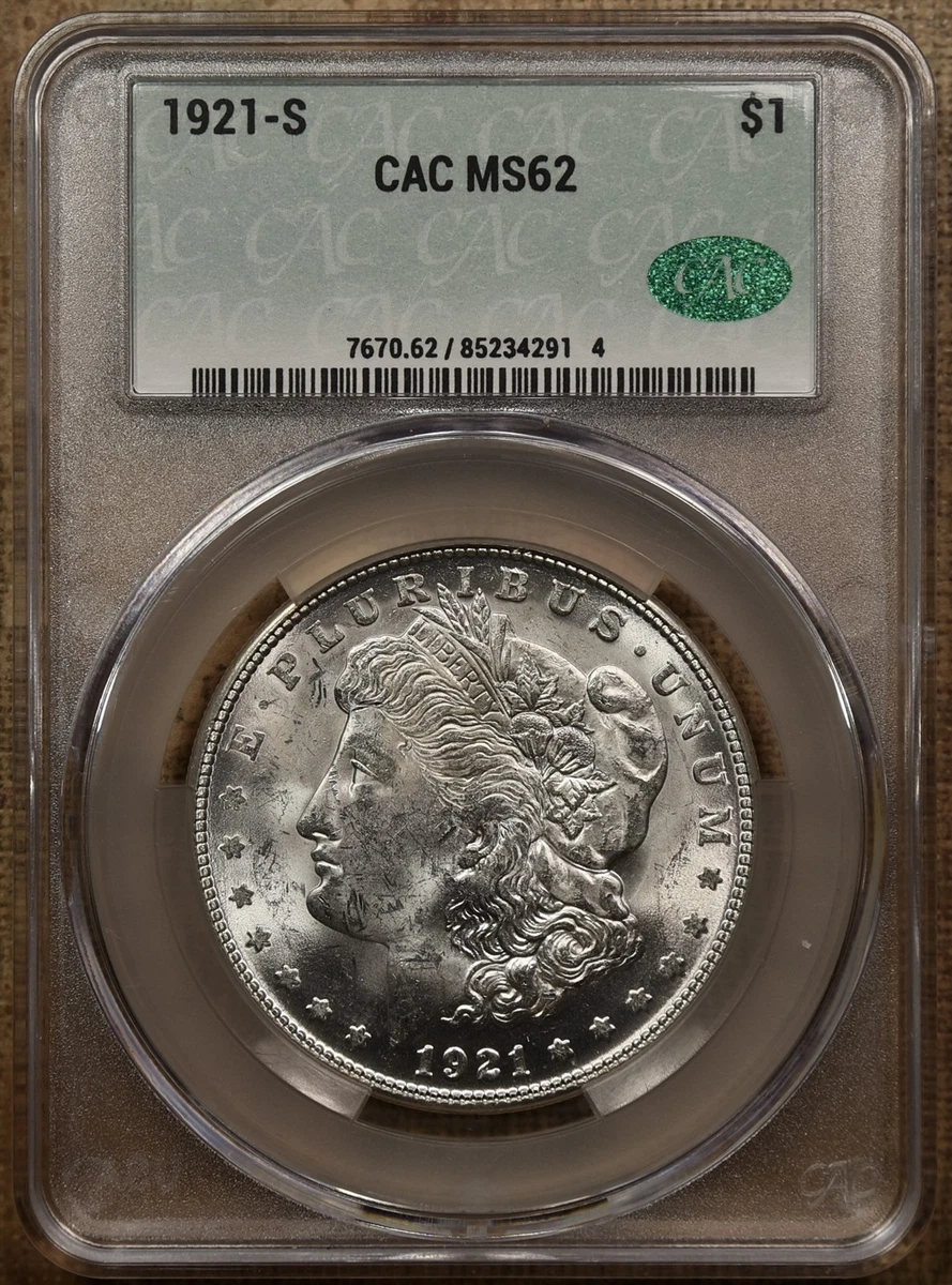 MS 62 Graded 1921 Year Morgan US Dollars (1878-1921) for sale | eBay