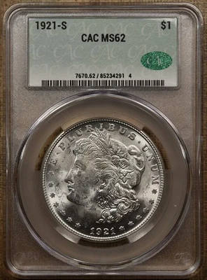 San Francisco 1921 Year Morgan US Dollars (1878-1921) for sale | eBay