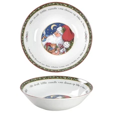International Christmas Story Round Vegetable Bowl 263525