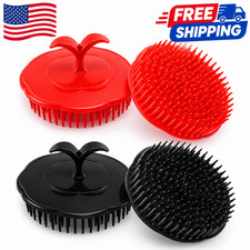 Scalp Scrubber Shampoo Brush Silicone Scalp Massager for Shower Hair Care