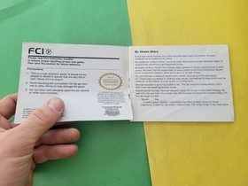 Dr Chaos Nintendo NES Instruction Manual Booklet