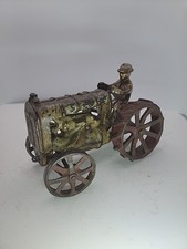 LARGE VINTAGE 1930  s ARCADE CAST IRON FORDSON TRACTOR