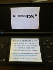 Nintendo DS DSi  Handheld Console System Black Lot
