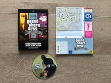 GTA gran theft auto San andreas collector guide avec poster carte monde PC FR