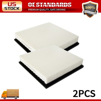 2x Premium Engine Air Filter Set For Dodge Durango Lexus RX450h Chrysler Aspen