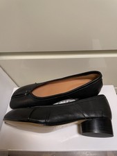 Maison Margiela Ballerine Tabi Pelle black Donna 40